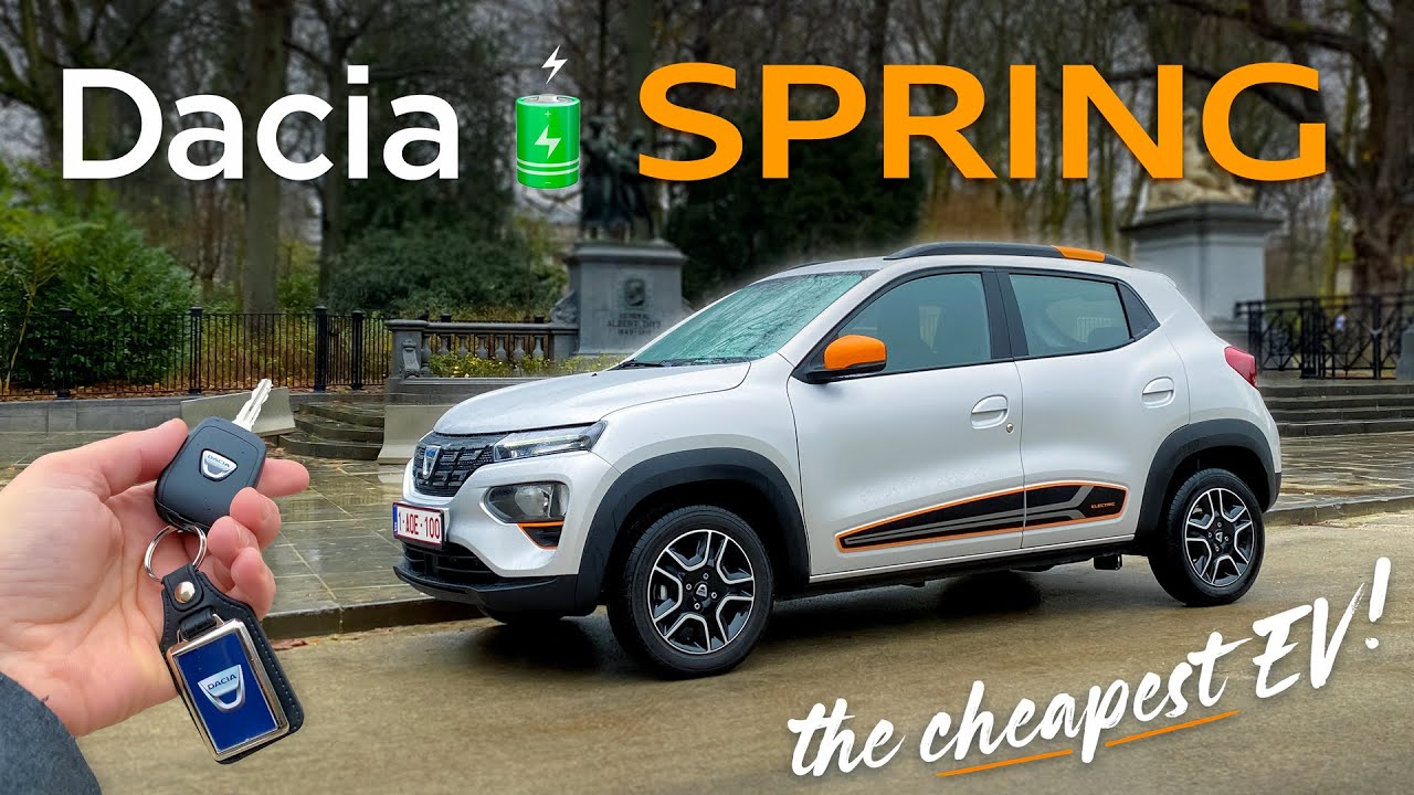 2022 Dacia Spring (44 л.с.) - POV драйв, запуск, интерьер
