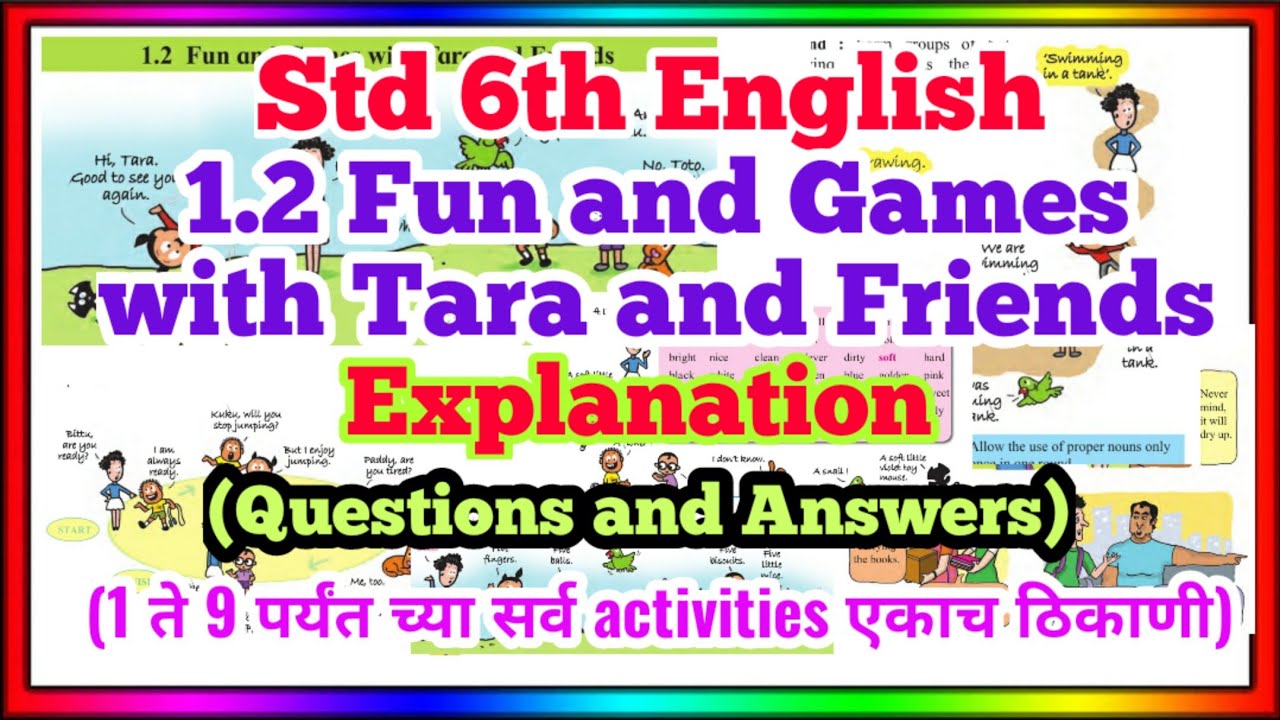 fun and games with tara and friends | fun and games with tara and friends questions and answers |6th