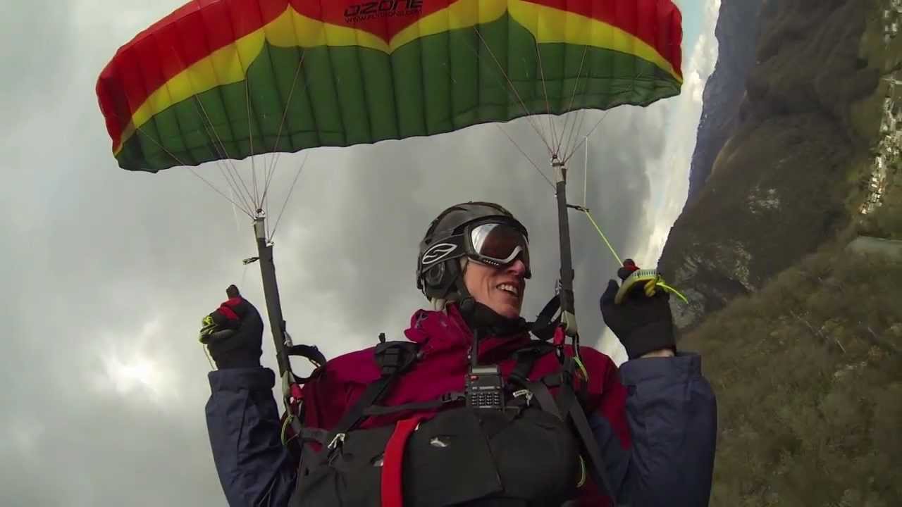 Bernadia Dynamic Speedflying with Ozone Firefly
