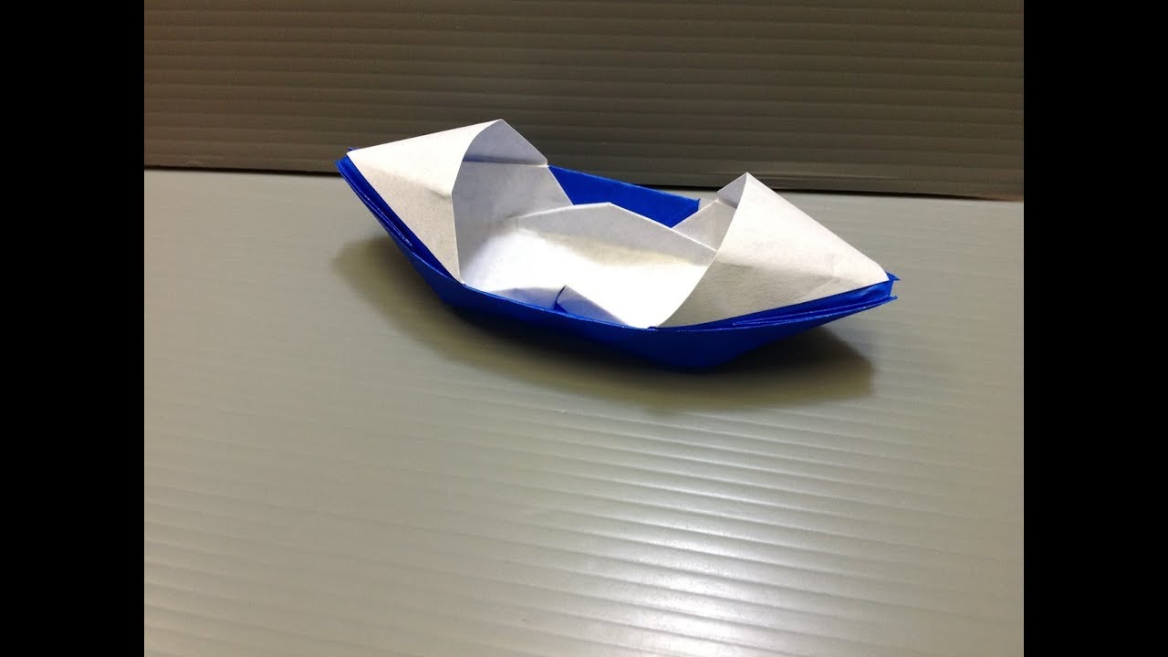 Daily Origami: 091 - Sampan Boat