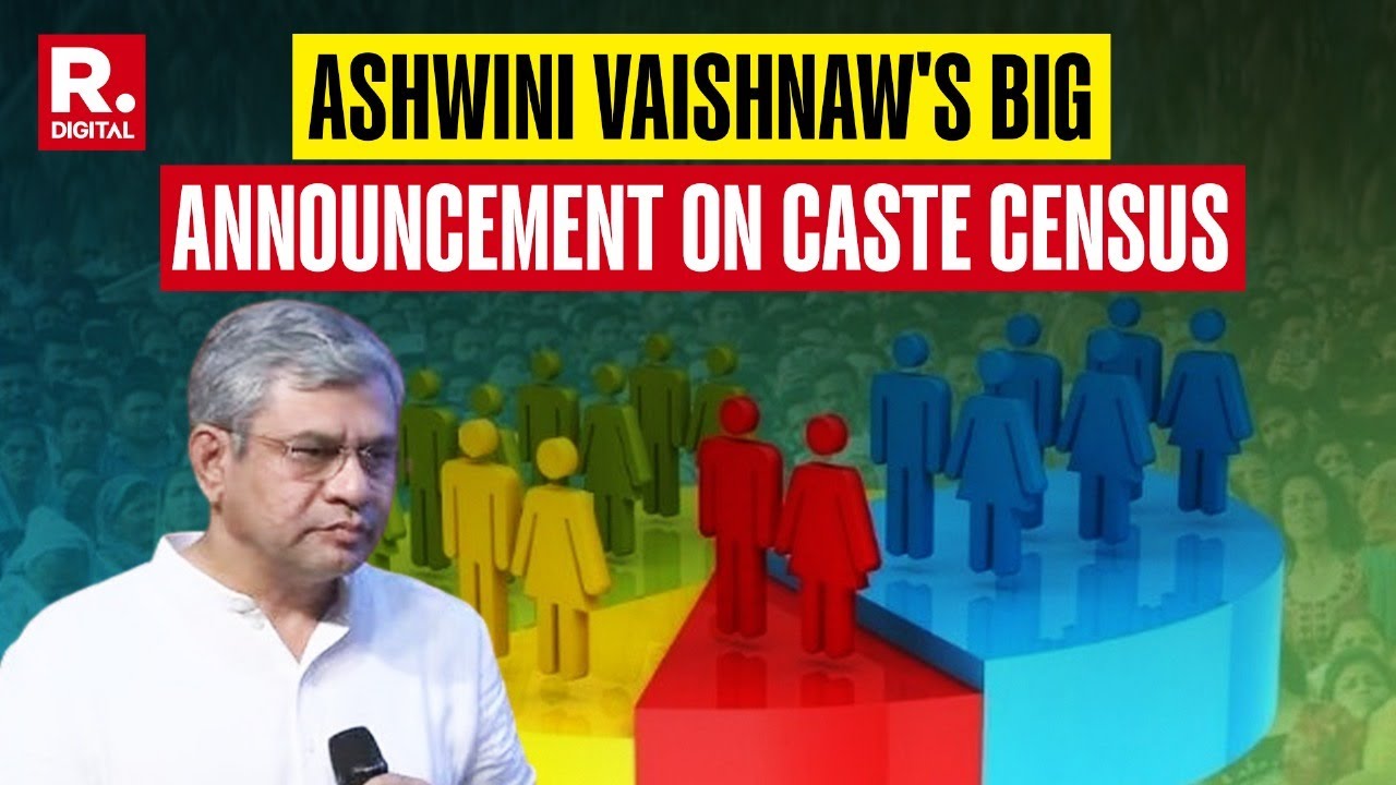 Caste Census To Take Place Across India: Big Announcement By Union Minister Ashwini Vaishnaw