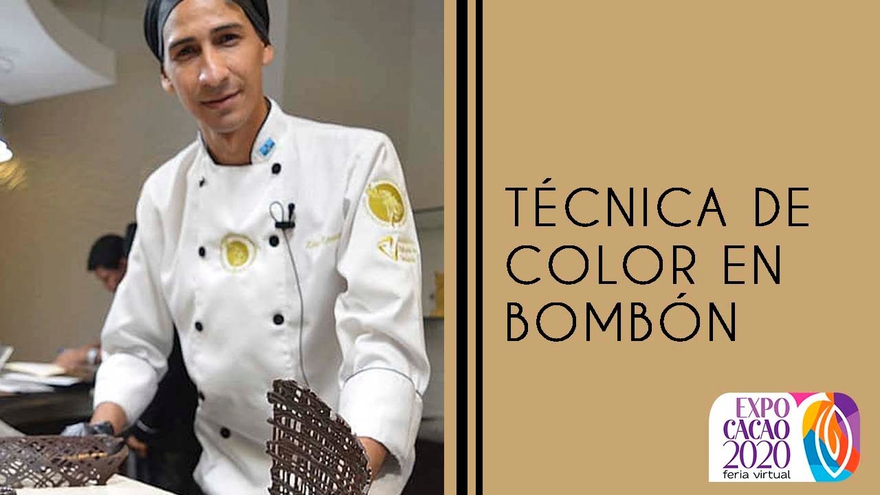 Técnica de color en bombón