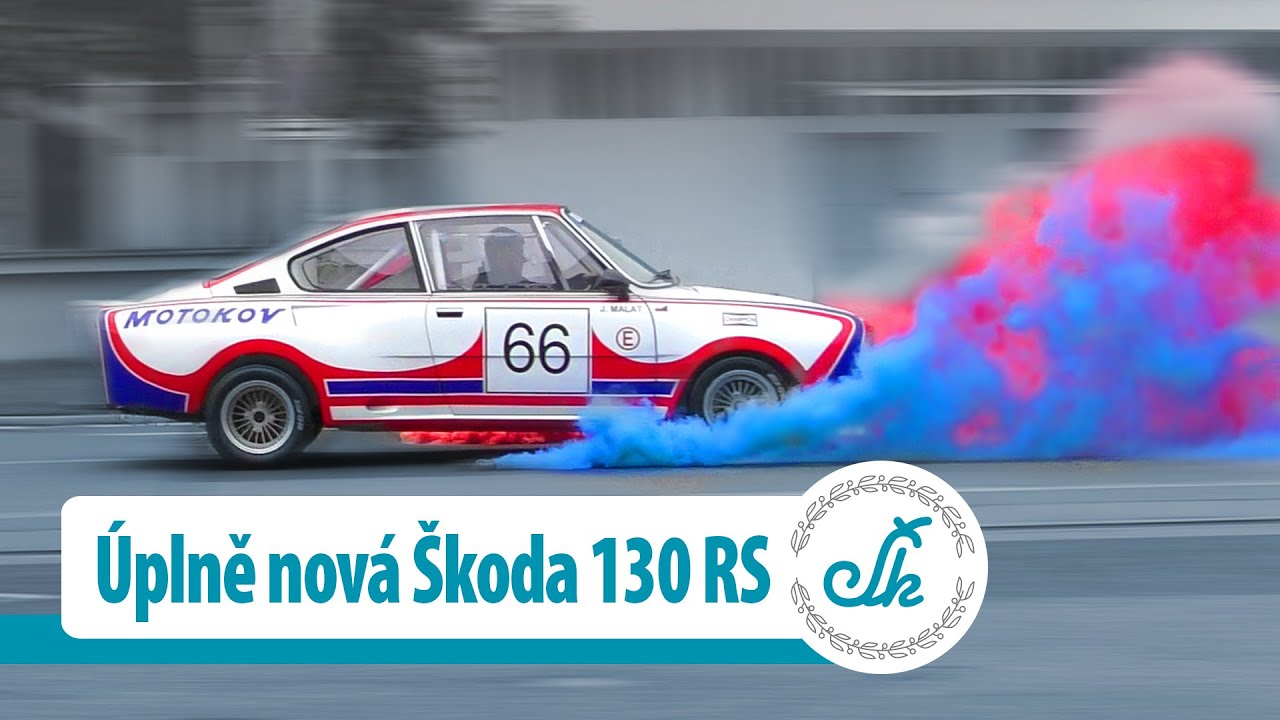 Úplně nová Škoda 130 RS + BONUS
