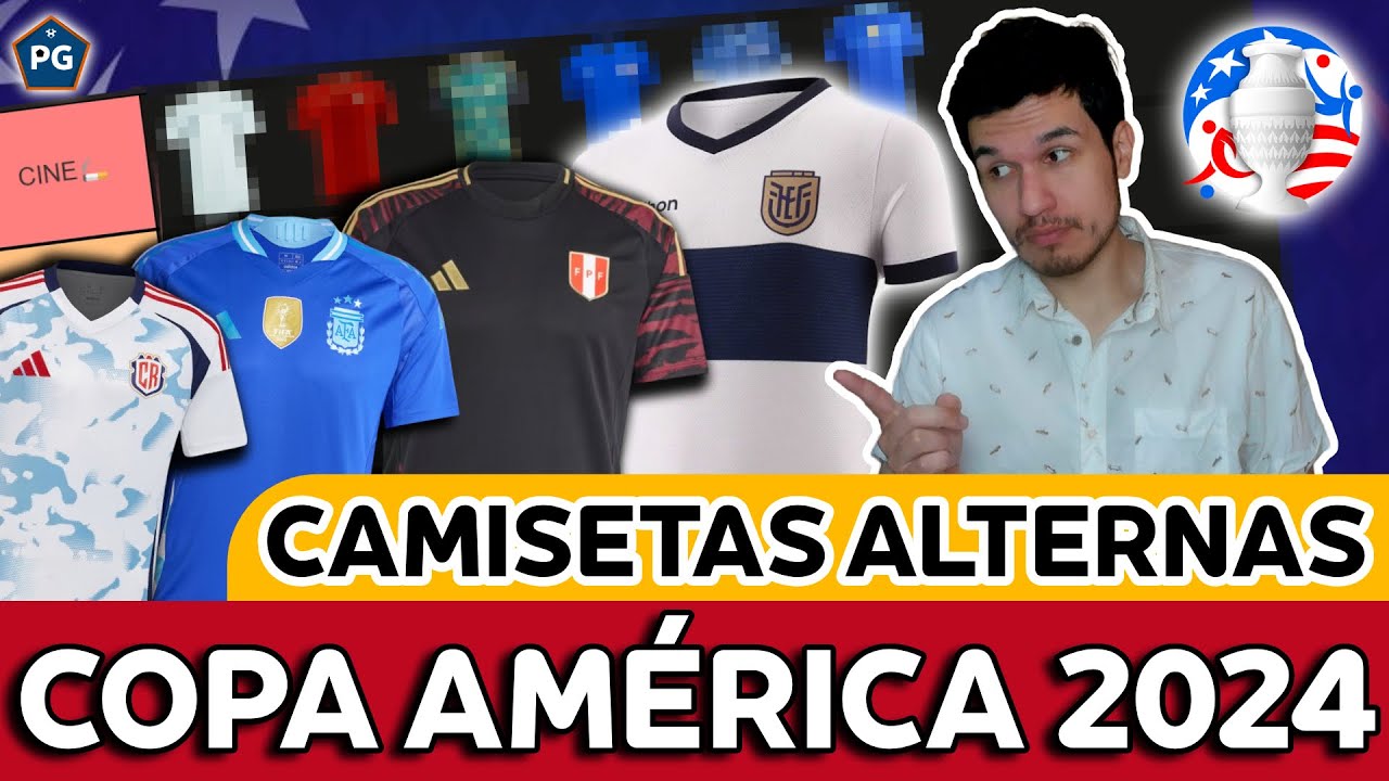 PEORES y MEJORES CAMISETAS ALTERNATIVAS COPA AMÉRICA USA 2024🏆TIERLIST⚽