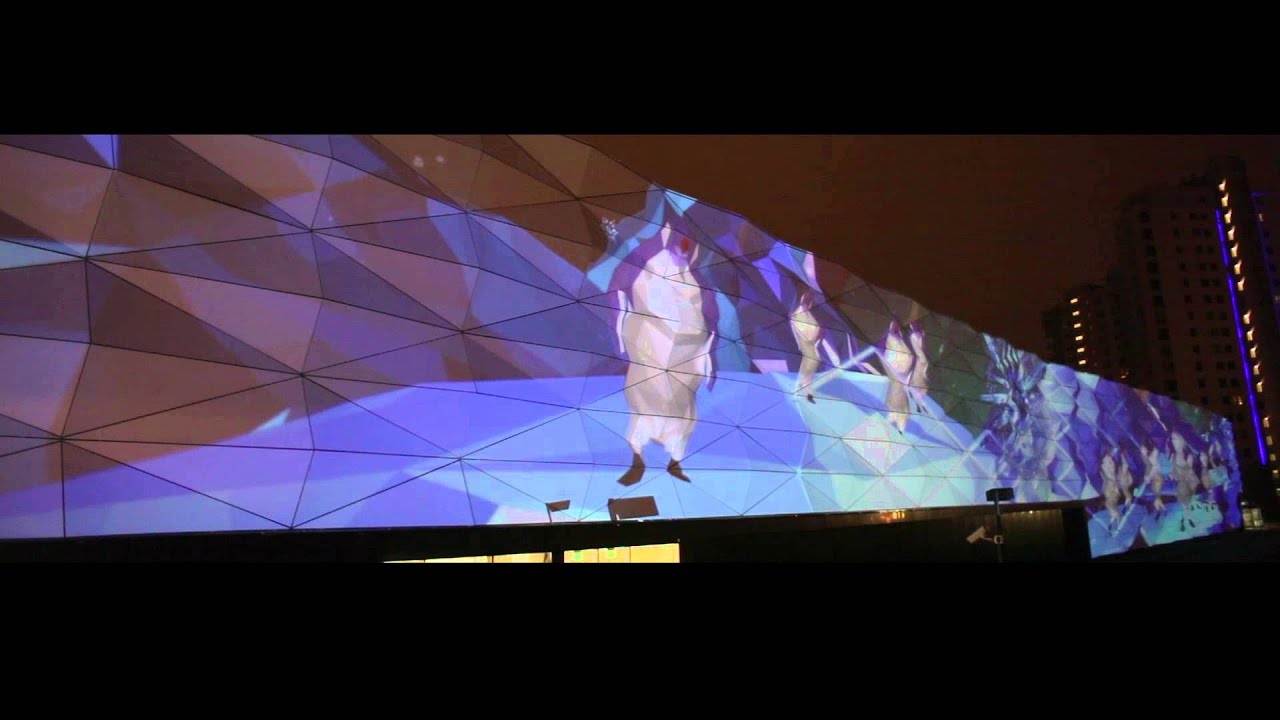 3D mapping, Dom Mody Klif, Diamentowa odsłona, trailer