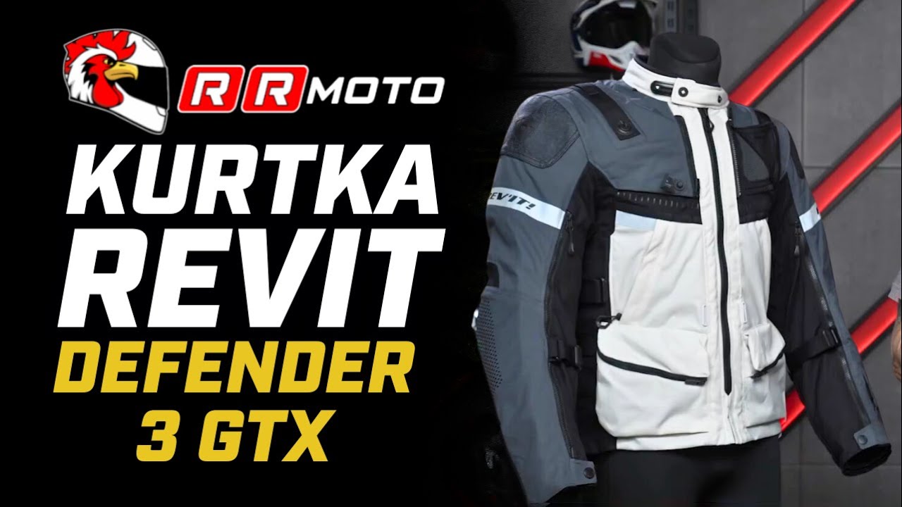 REVIT DEFENDER 3 GTX - zaawansowana kurtka turystyczna z Gore-Tex