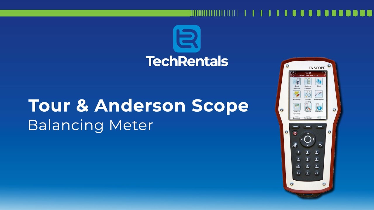 Setting up a Tour & Anderson Scope Balancing Meter