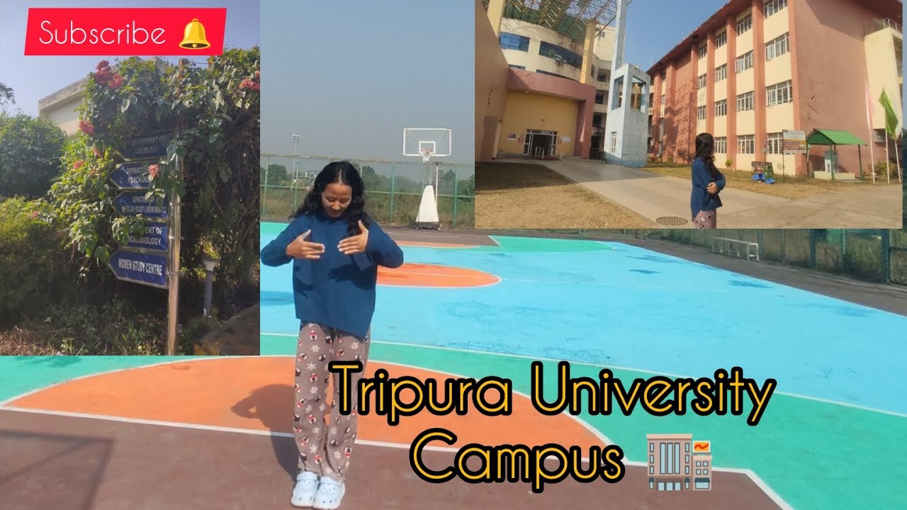 Tripura University Campus 🏬 | Central University | Agartala, Tripura