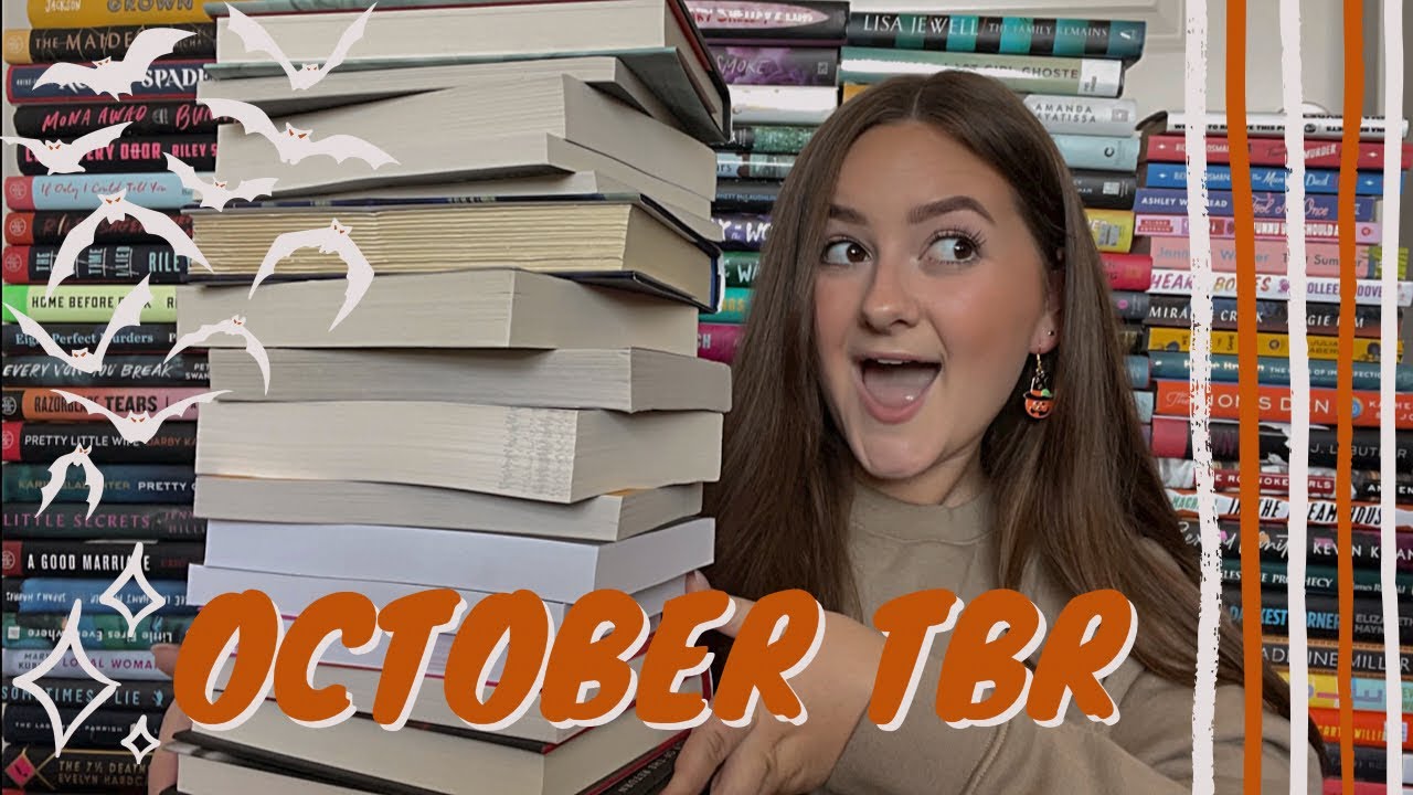 OCTOBER TBR 2022 | my happy haileyween tbr, thrillers, horror + all my reading plans for this month!