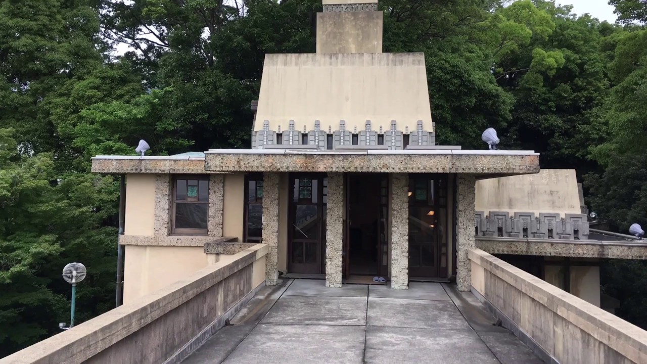 Tazaemon Yamamura Residence (1918)  Ashiya,Japan  by FRANK LLOYD WRIGHT
