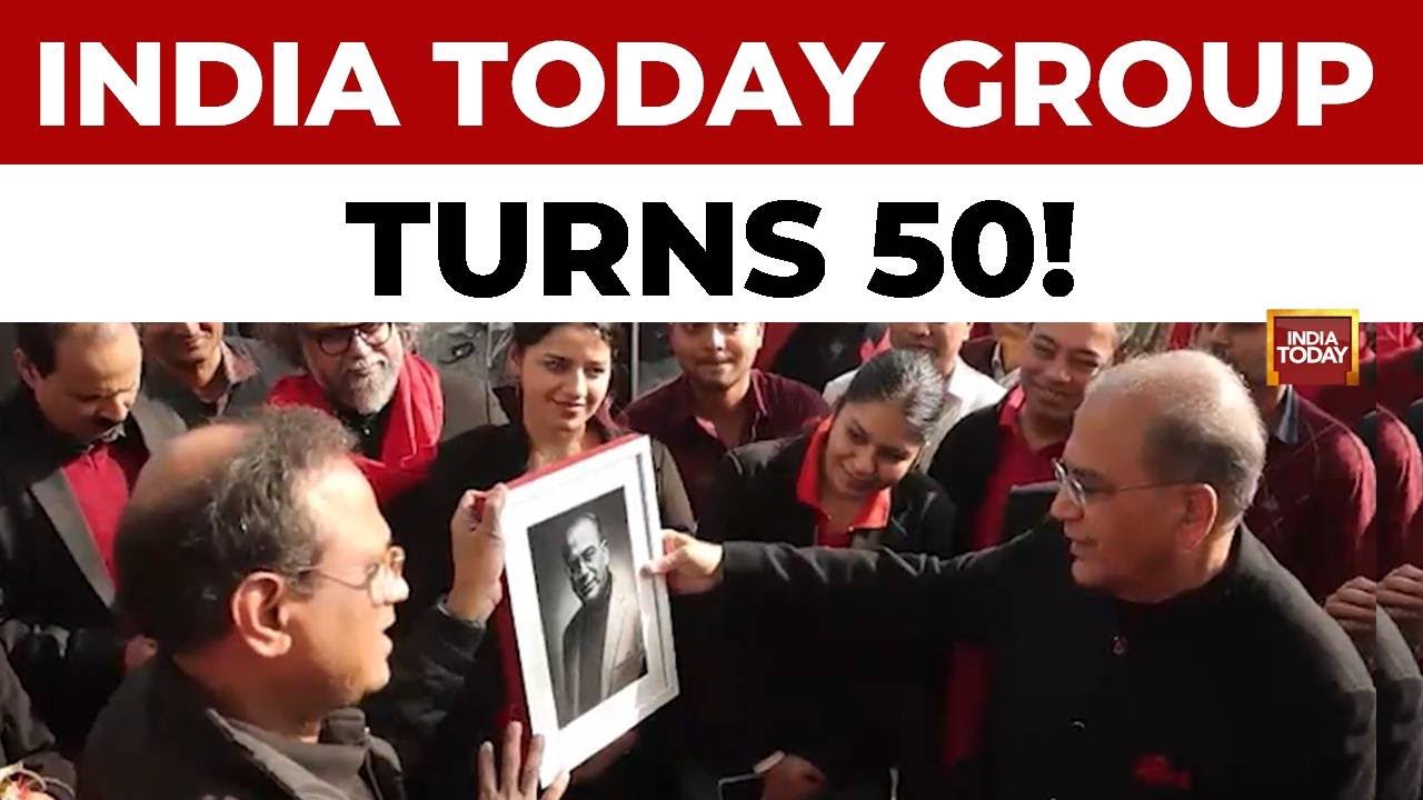 India Today Group Turns 50: Golden Jubilee Of Gold Standard Of Journalism