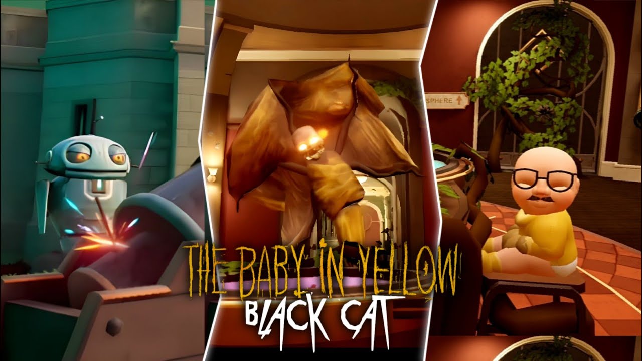 The Baby In Yellow: Black Cat - The Laboratory (Full Gameplay)