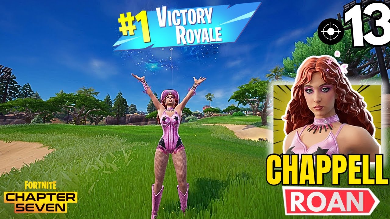 CHAPPELL ROAN no FORTNITE ( Solo Zero build Gameplay ) Ps5 #fortnite #chappellroan #fypシ 