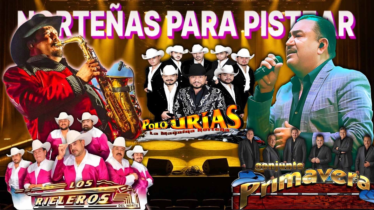 Puras Norteñas Viejitas Mix 🎶 Los Rieleros del Norte y Conjunto Primavera y Polo Urias