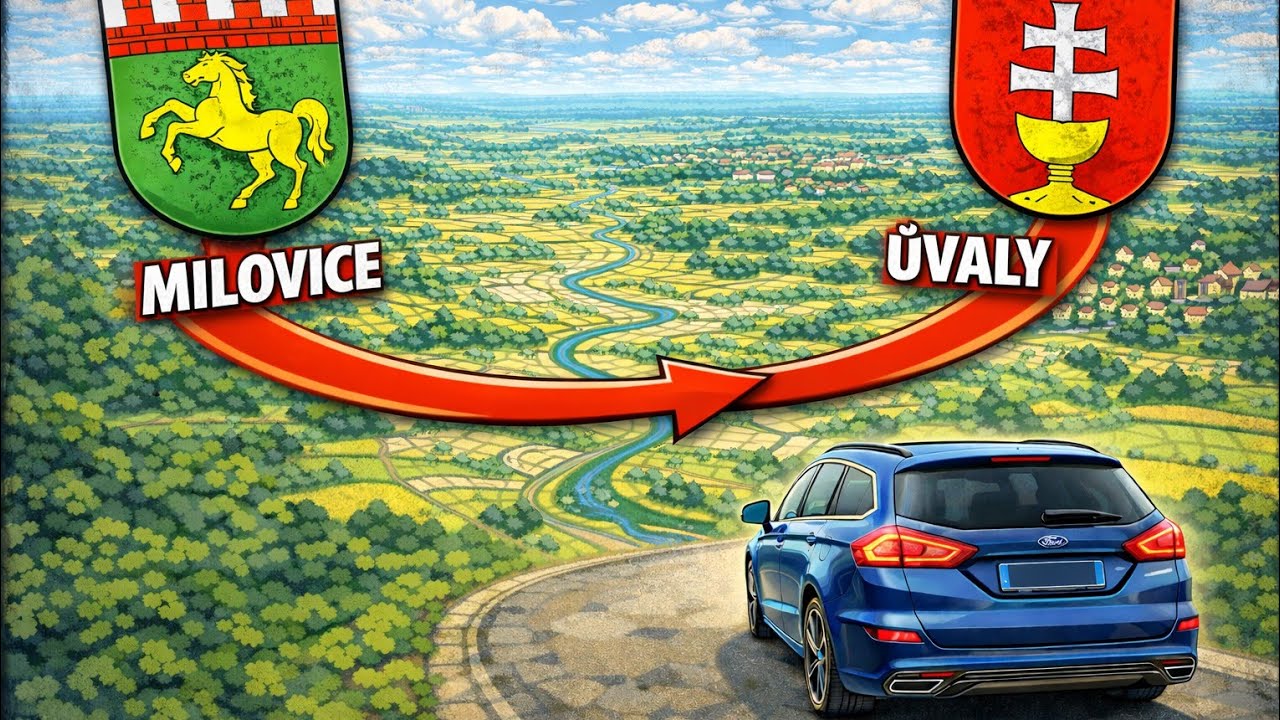 👉 🛣️ Milovice → Úvaly | Klidná jízda autem | Real Driving POV 🇨🇿