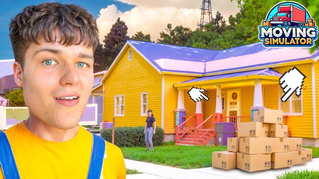 Я УСТРОИЛСЯ ГРУЩИКОМ... *уволили в первый день* Moving Simulator!