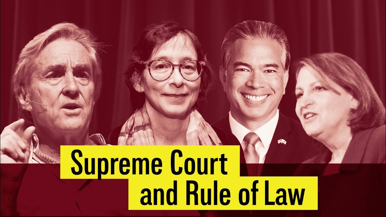Rule of Law Under Siege: Pam Karlan, Rob Bonta, Ruth Marcus