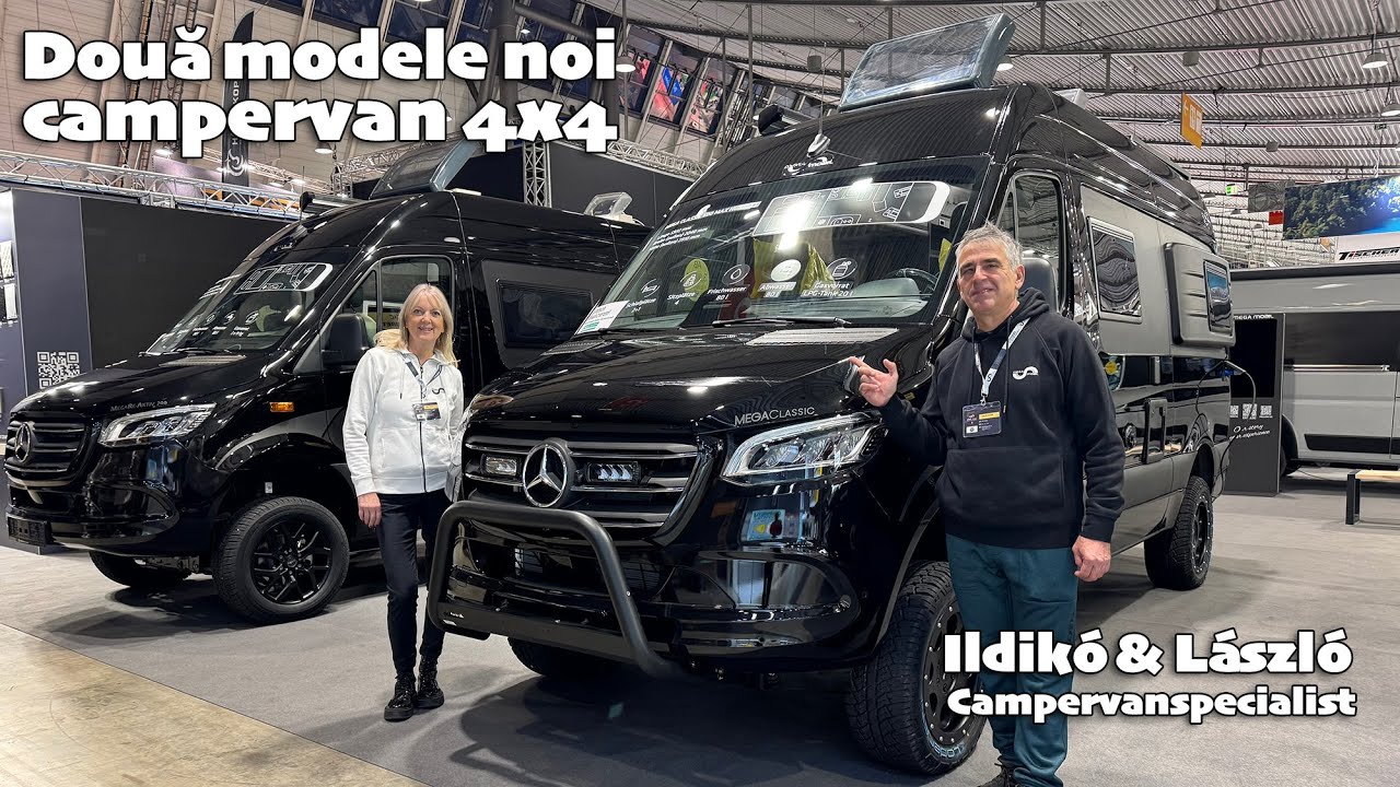 CMT Stuttgart Mega Mobil Stand New Mercedes 4x4  2025 model Presentation!