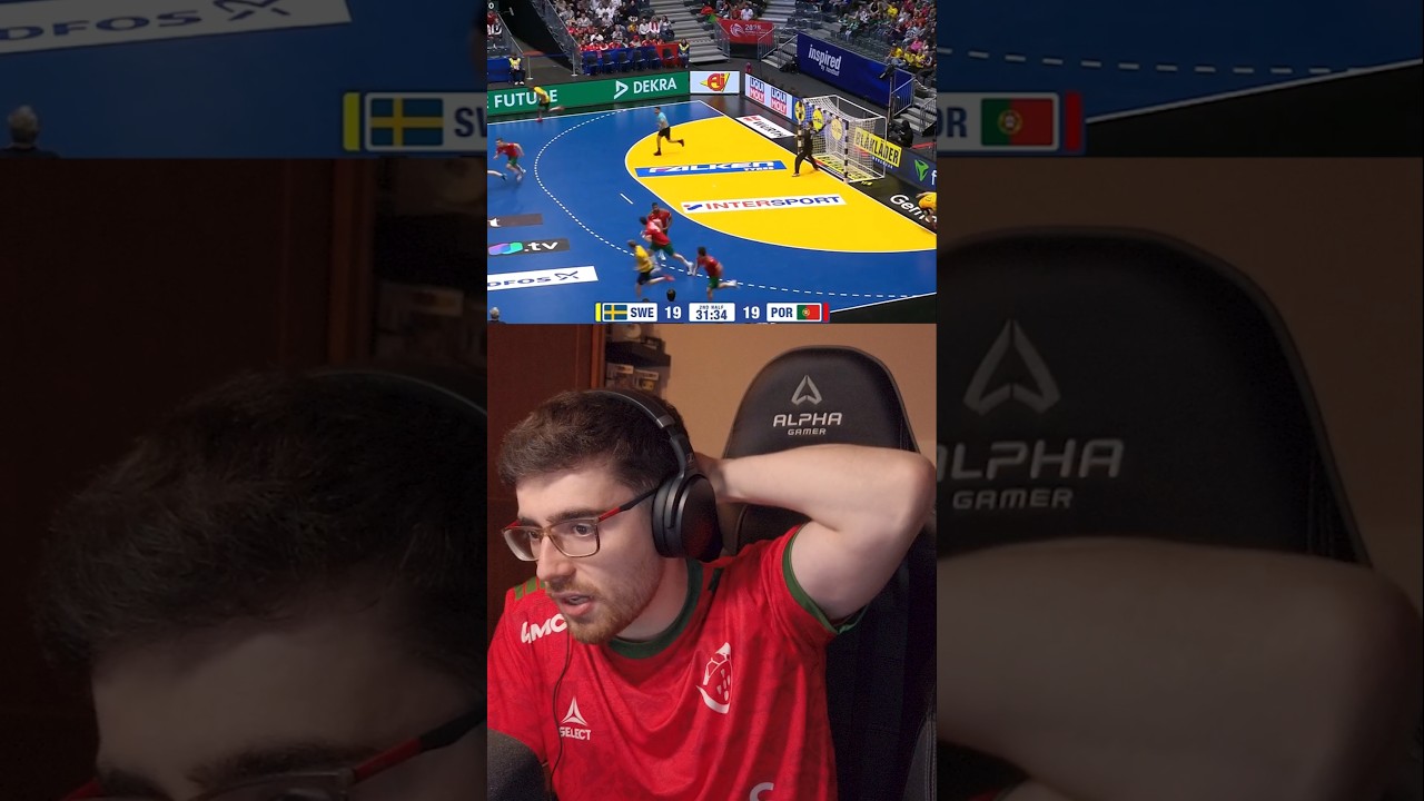 Albin Lagergren! #andebol #mundial2025 #portugal #shorts