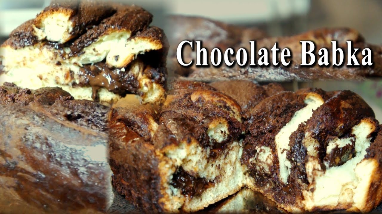 Chocolate Babka / Twisted Chocolate Bread | Indulging Food