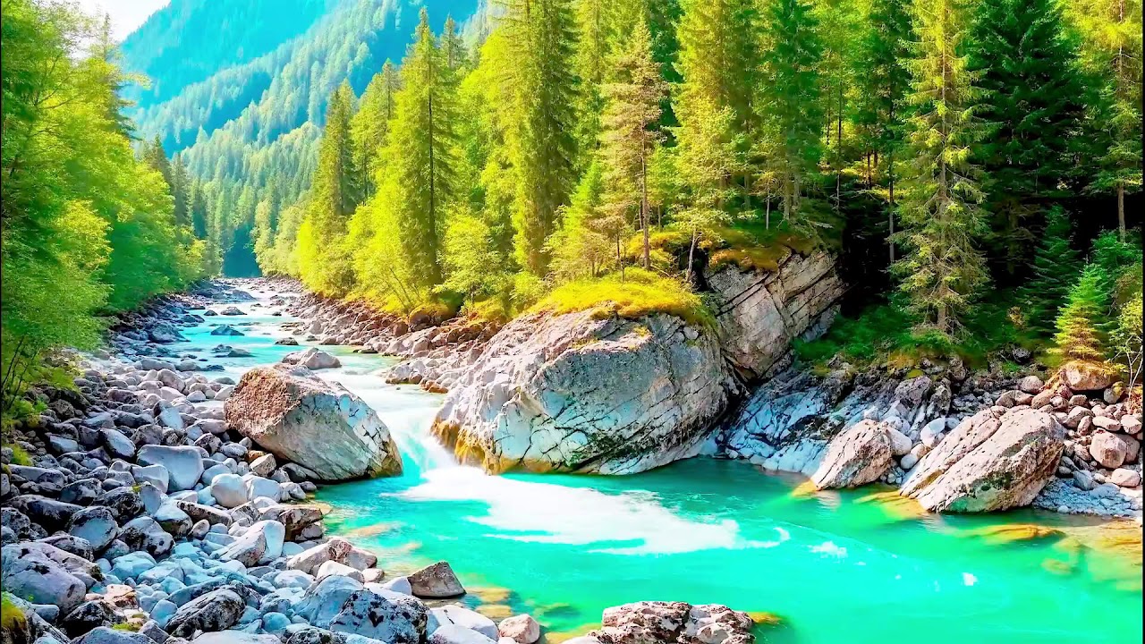 Gentle River Sound for Deep Sleep | Soothing Audio Therapy for Mental Wellness