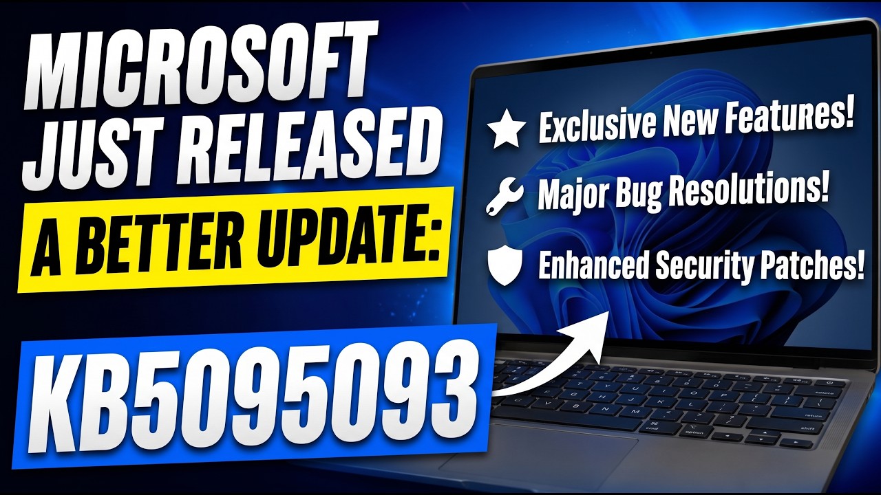 Microsoft just Released a Better Windows 11 Update  KB5095093