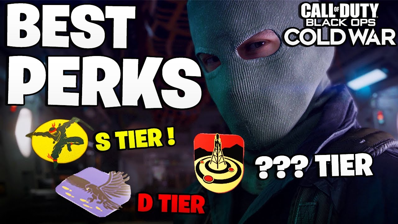 BEST PERKS for COLD WAR Multiplayer (Cold War Best Perks Tier List)