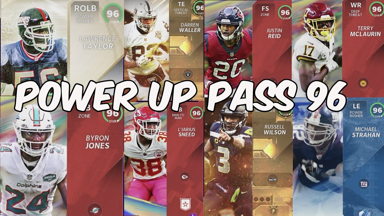 POWER UP PASS CHOICES#9/ OVR 96 PASS