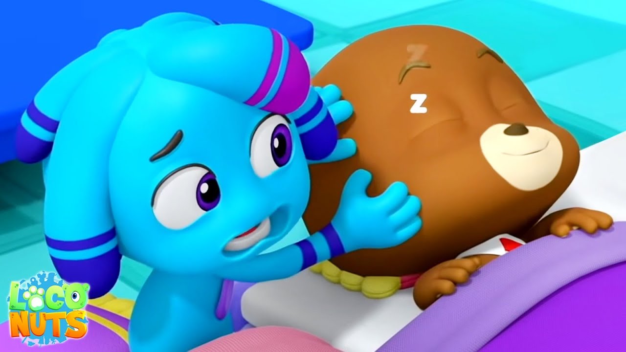 Loco Nuts - Schlafen Sie Vorbei Lustige Kindershow + Mehr Karikatur für Kinder