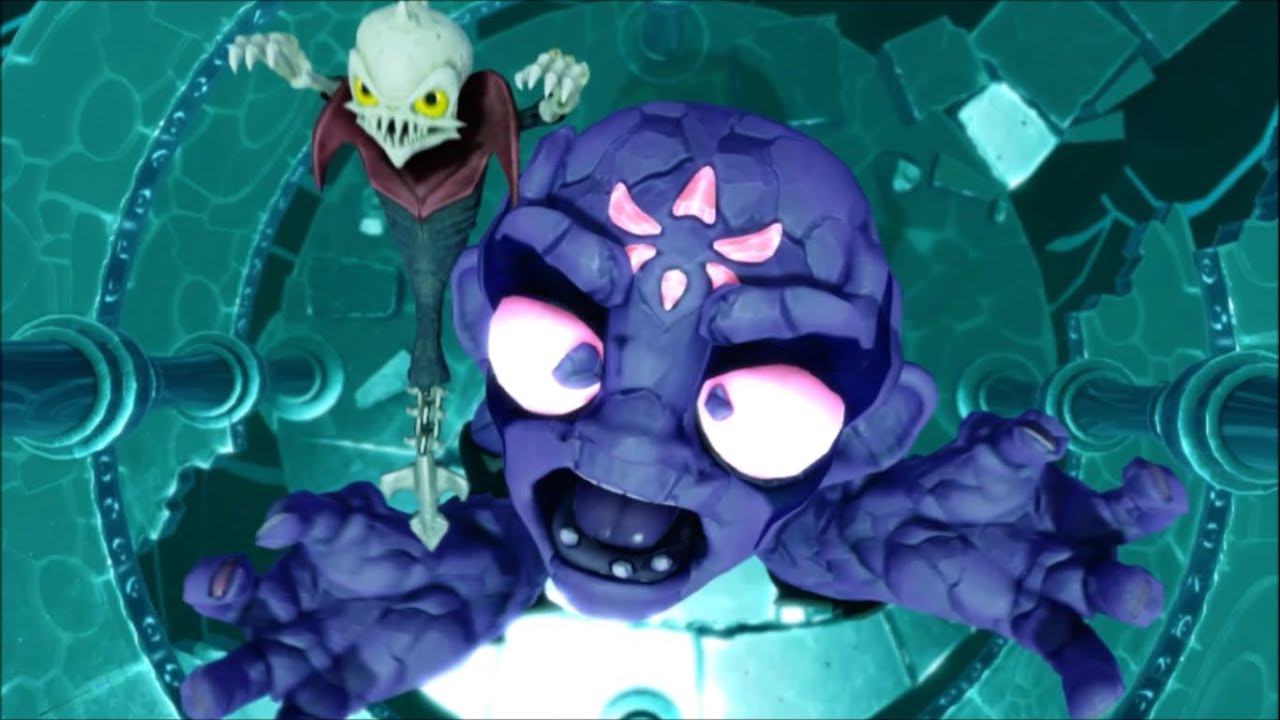 Skylanders Swap Force Kaos Boss Battle with Ghost Roaster