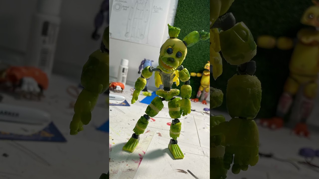 I always come back&hellip;. #fnaf3 #springtrap #fivenightsatfreddys #customfigure #funko #imback