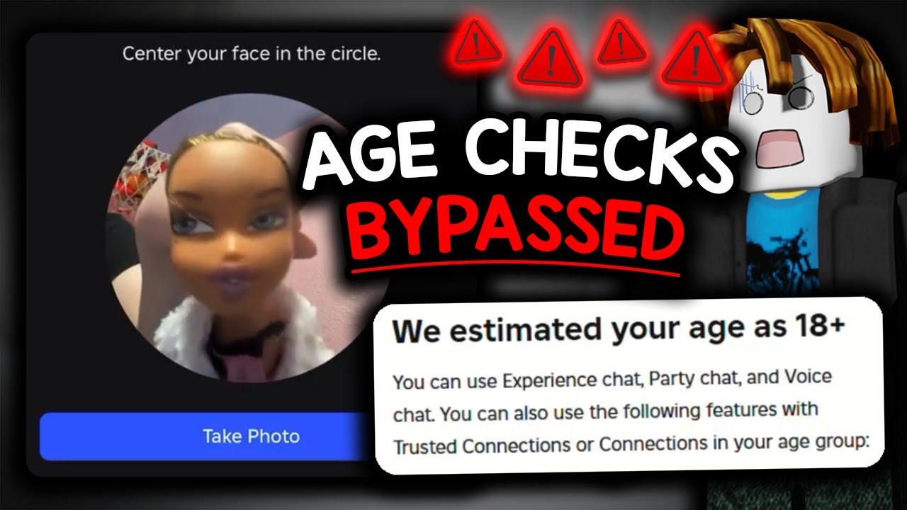 Проверка нового возраста Roblox уже ОБОЙДЕНА...