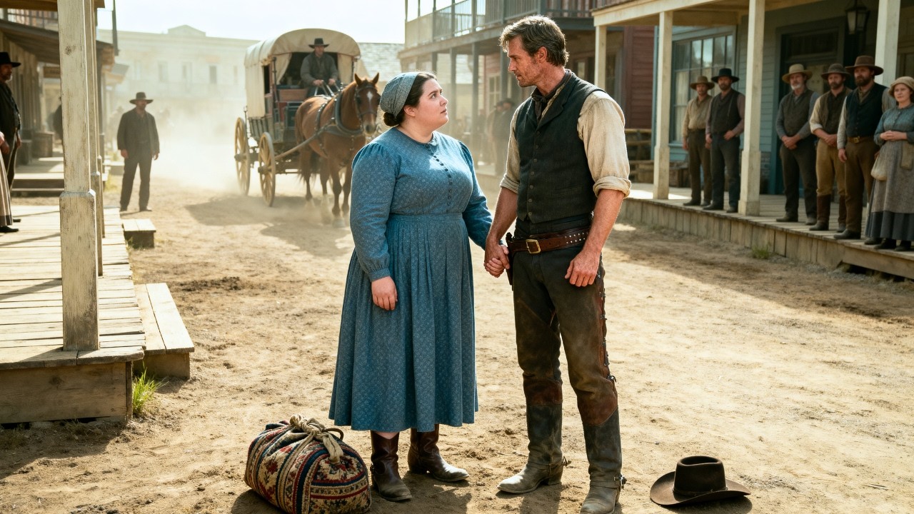 They Called Her An Obese Woman, The Cowboy Called Her “Mine” Before She Ever Left Town