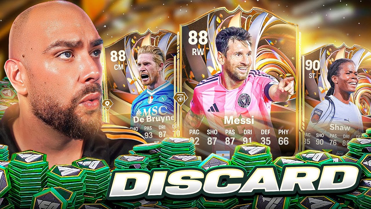 INSANE PACK CHALLENGE For RATINGS RELOAD DISCARDS!!