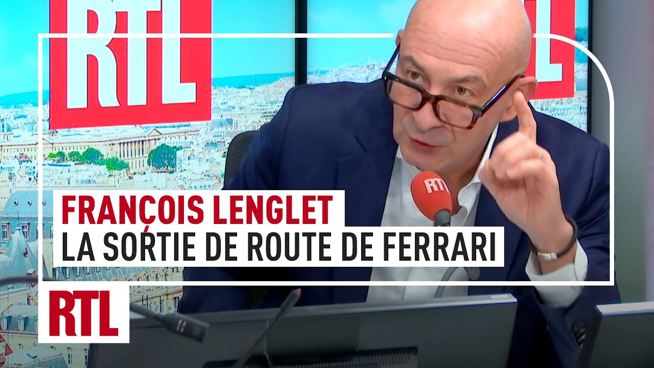 François Lenglet : la sortie de route de Ferrari