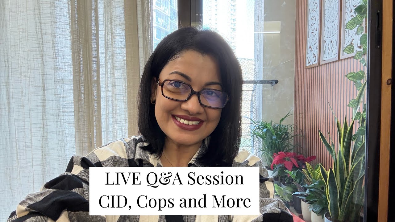 LIVE Session | Your Questions, My Answers | CID and More