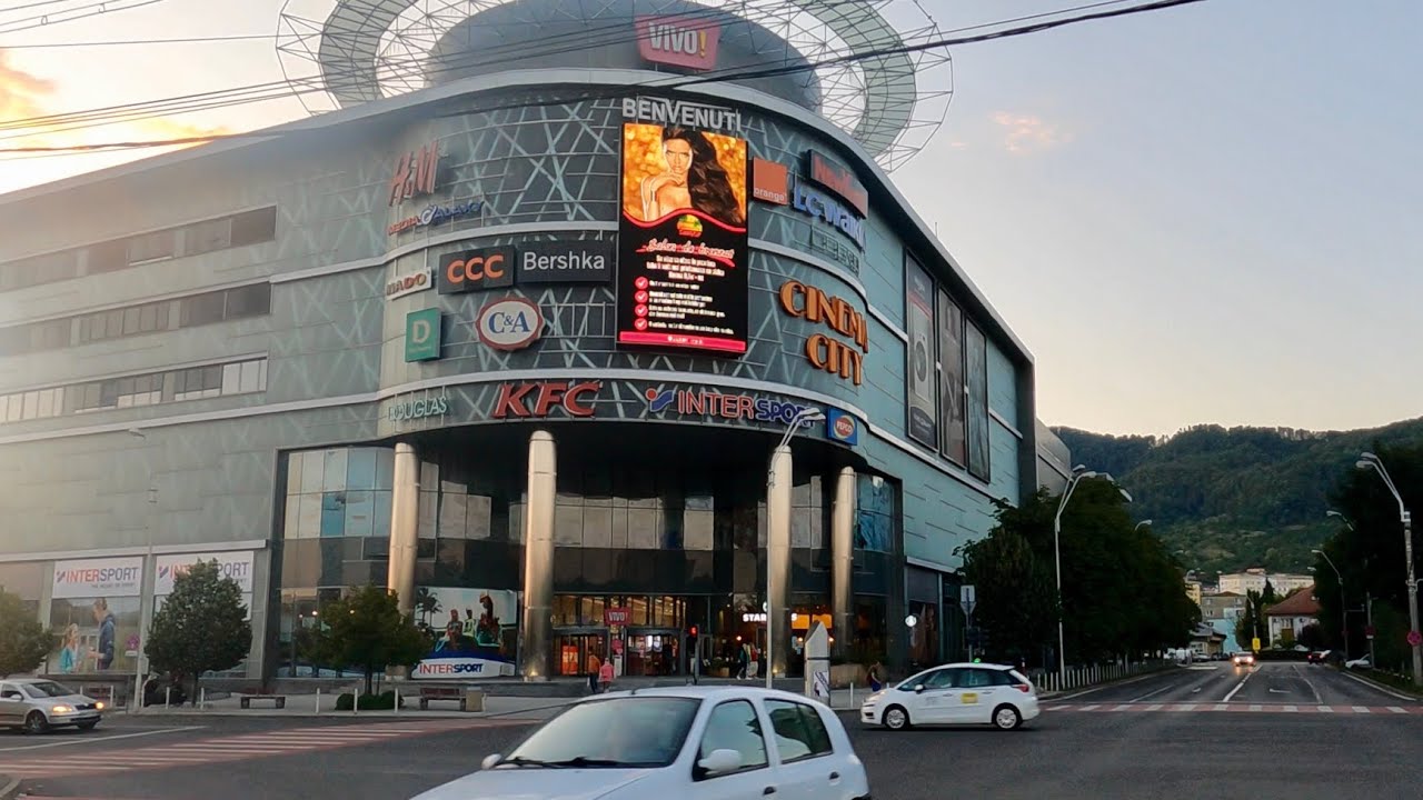 4K60🏙Baia Mare 🇷🇴2021, August ,20