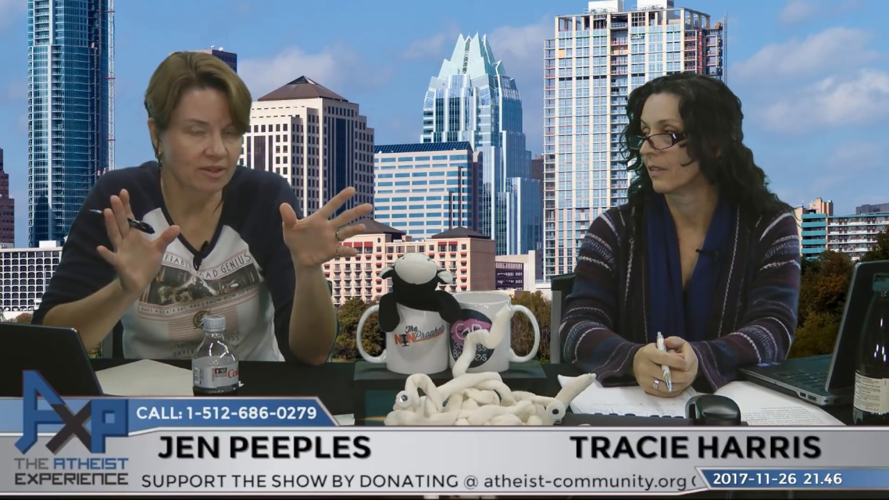 Atheist Experience 21.46 with Tracie Harris and Jen Peeples