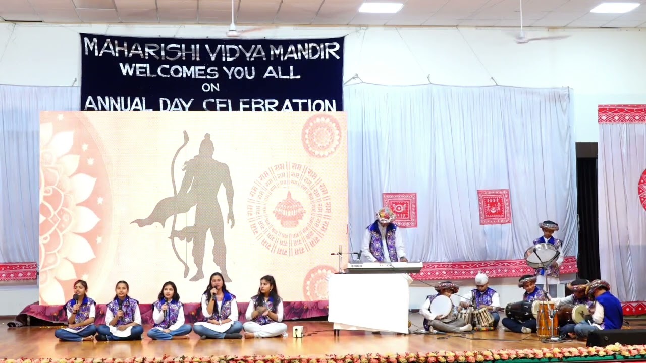 Hum katha sunate Ram Sakal Gun dhaam ki Annual function 2025-26 MVMS-Rau Indore #jayshreeram #viral 