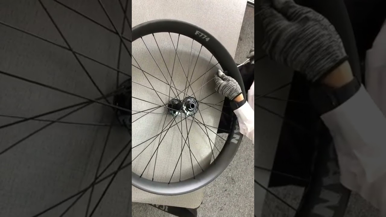 ICAN fat bike wheelset F774 installation