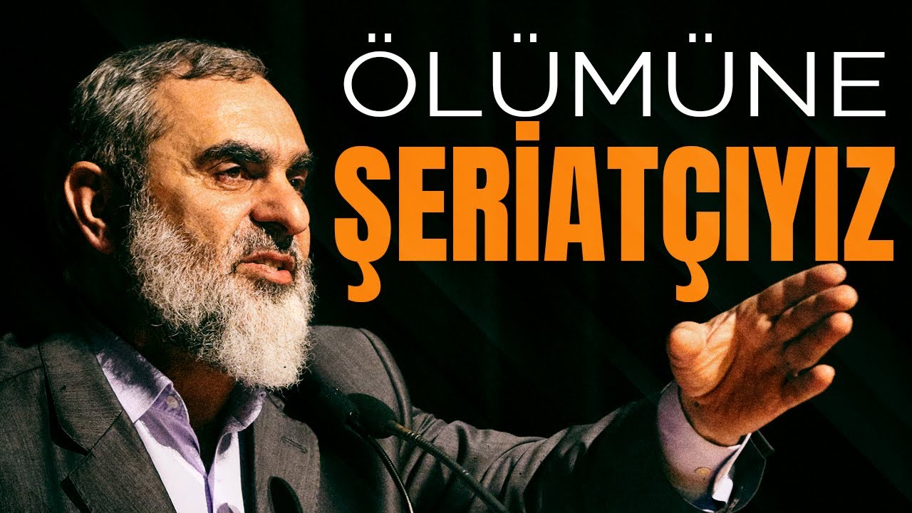 ÖLÜMÜNE ŞERİATÇIYIZ. ALLAH BÖYLE İSTİYOR! | Nureddin Yıldız