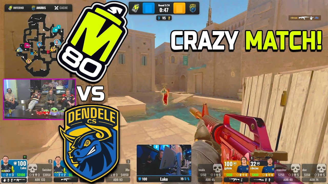 3RD PLACE MATCH! M80 vs DENDELE - Highlights - iBUYPOWER Masters FML 2026 - CS2