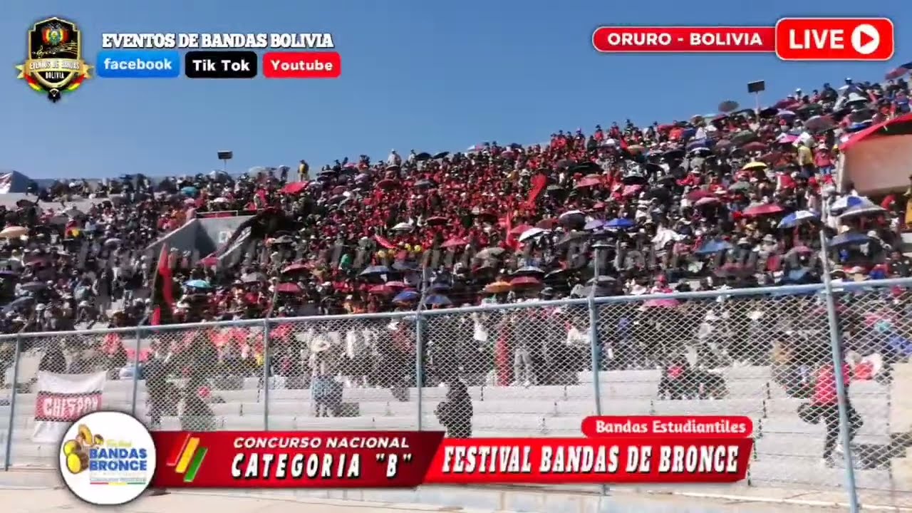 FESTIVAL BANDAS DE BRONCE DEL BICENTENARIO - CONCURSO NACIONAL,CATEGORIA PROFESIONAL Y ESTUDIANTILES