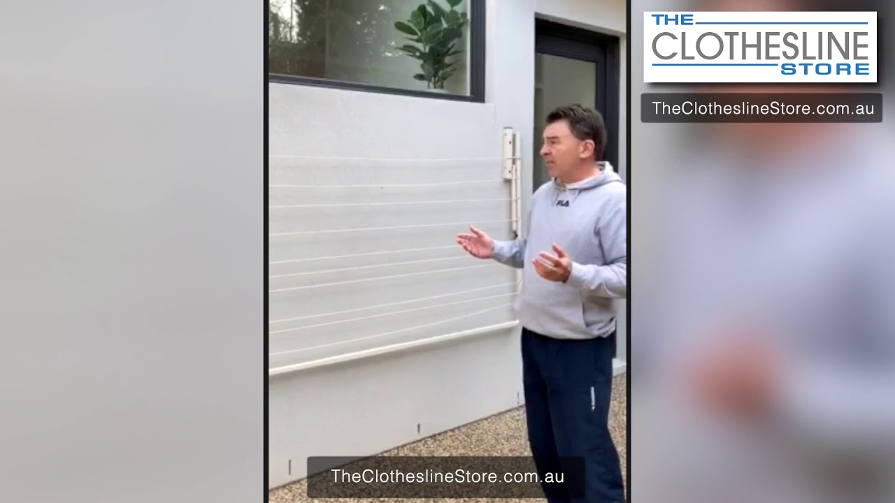 Marks Product Review of his New City Living Wall Mounted Clothesline From The Clothesline Store