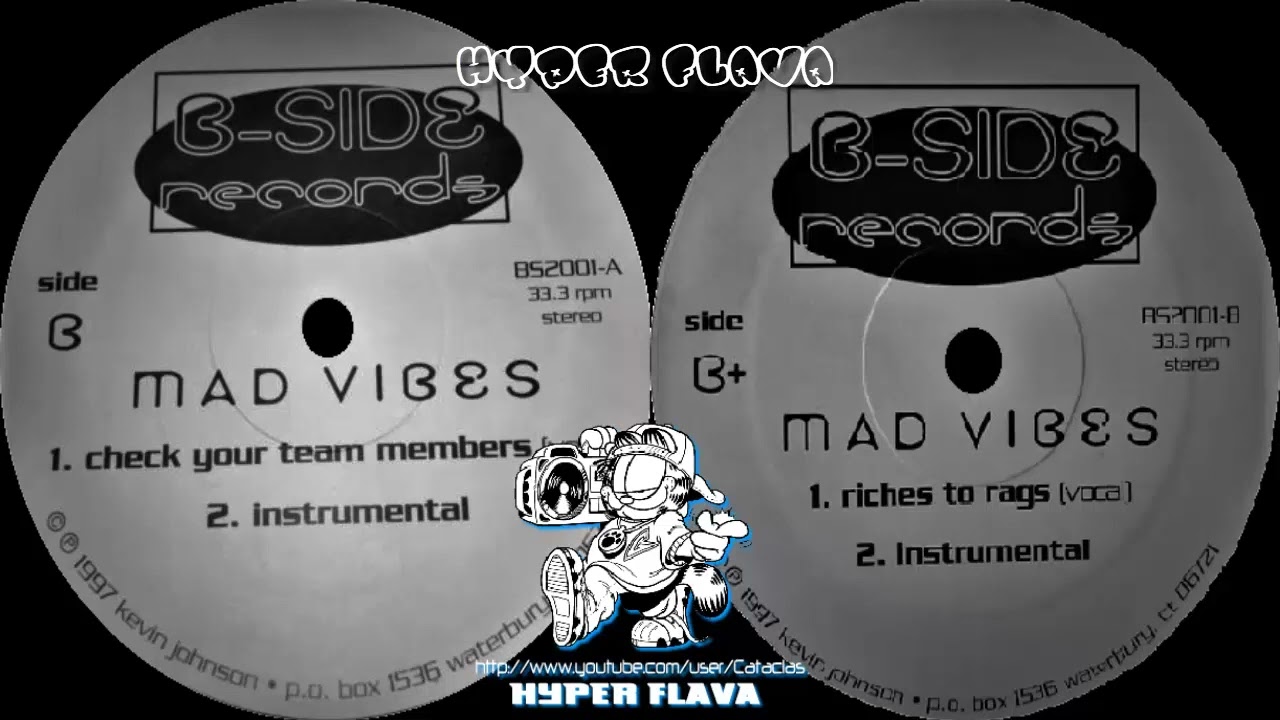 Mad Vibes - Check Your Team Members / Riches To Rags (Full Vinyl) (1997)
