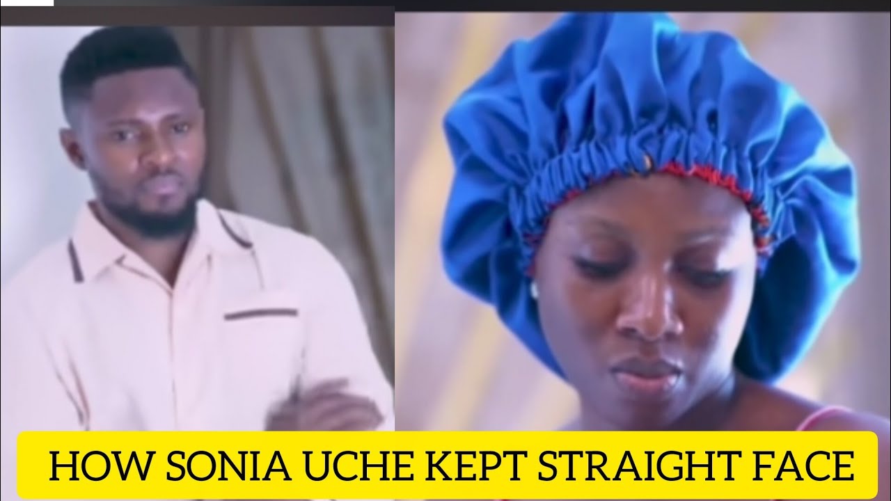 Sonia Uche And Maurice Sam I wonder How Sonia managed To keep Straight Face