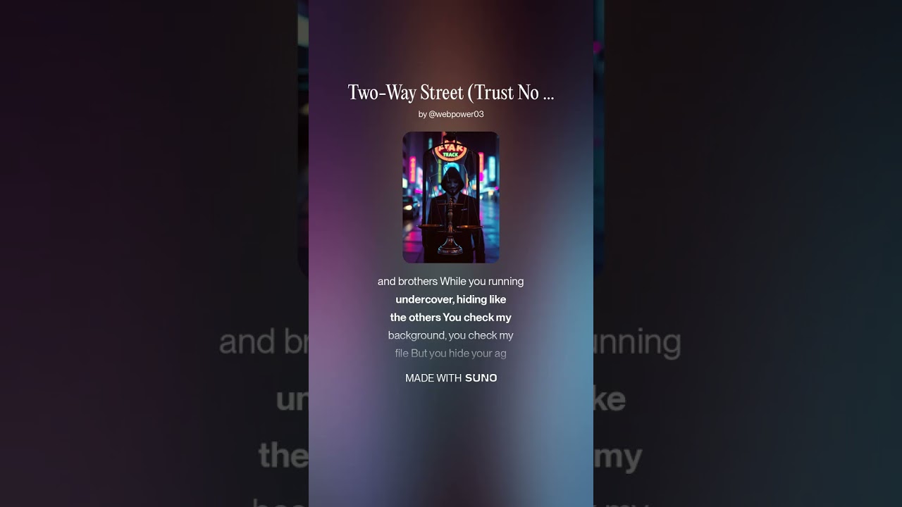 Two Way Street Trust No One