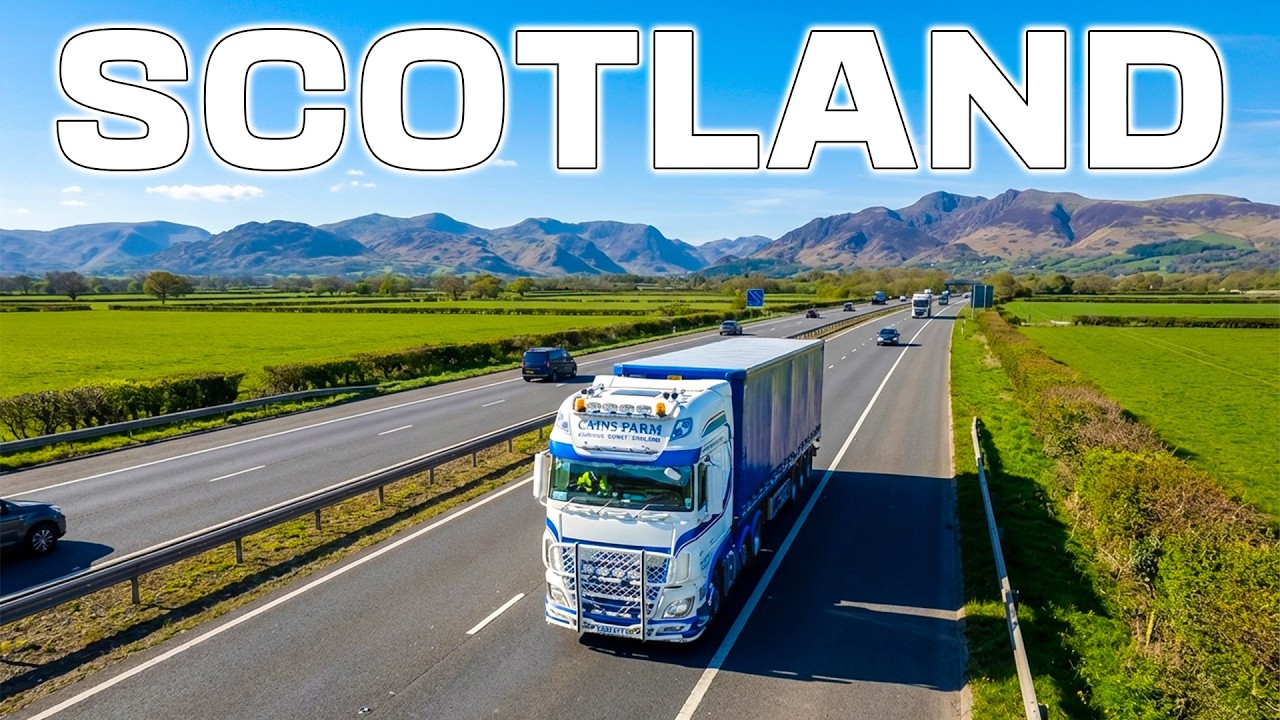 The 3 Day Scotland Trip! The REAL Trucking Adventure