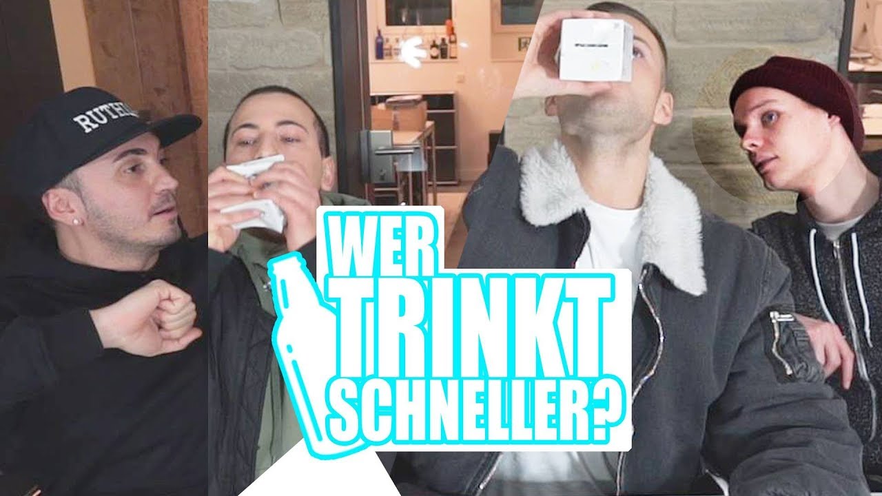 Wer trinkt schneller? | SANI vs. Shpender | Crewzember
