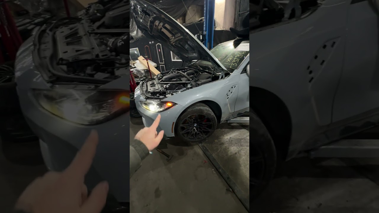 Разбираем BMW M3 / M4 🔧Оригинальные запчасти в наличии. Пиши в директ.